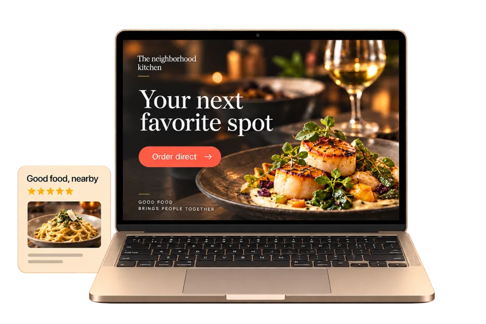 Good food deserves to be found.