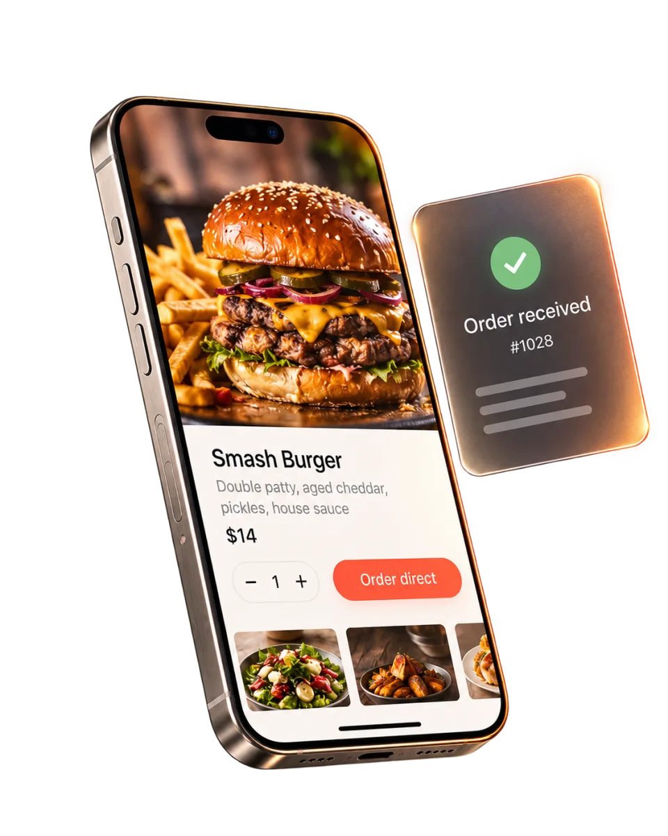 Make the next order yours.